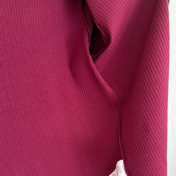 Grey State Deep Red Ribbed Jacket - Picture 8 of 13